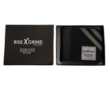 Rise X Grind Classic Stripe Fold Wallet