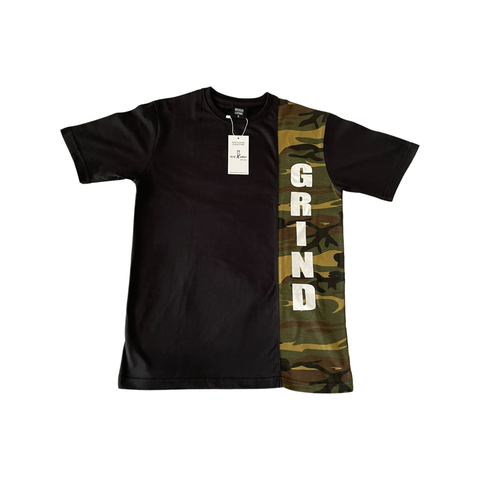 Men's Rise X Grind Camo Print T Shirt