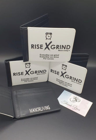 Rise X Grind White/Black Wallet